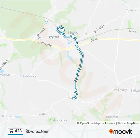 423  Line Map