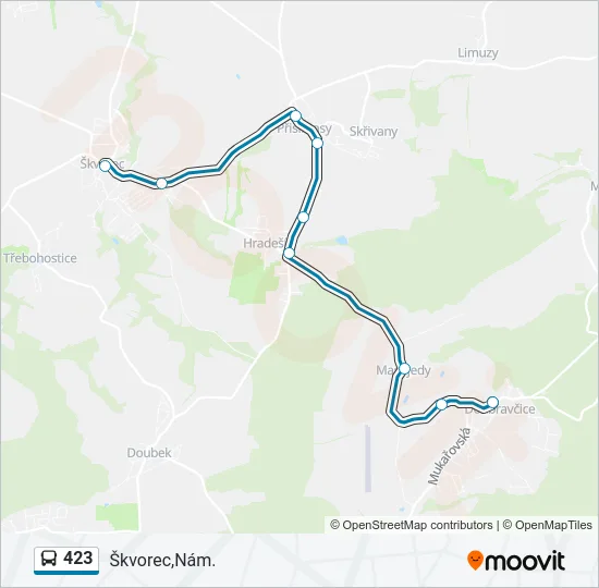 423  Line Map