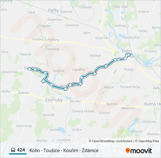 424  Line Map