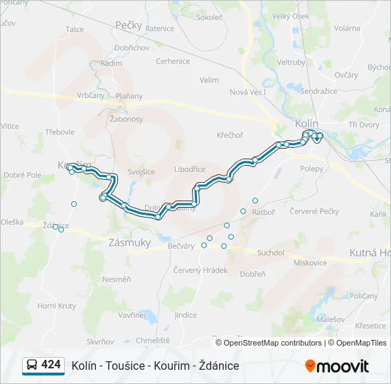 424  Line Map
