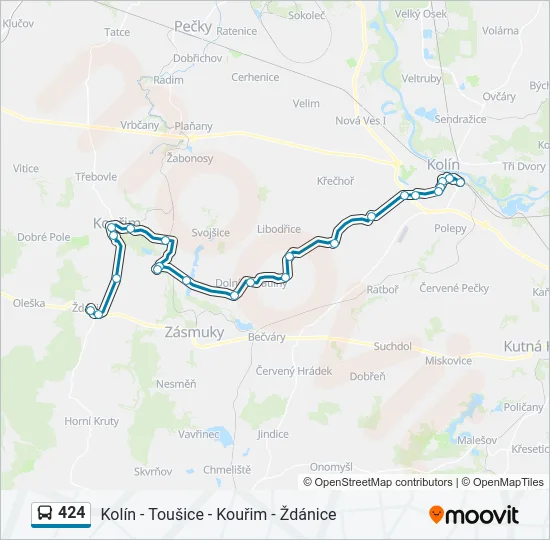 424  Line Map