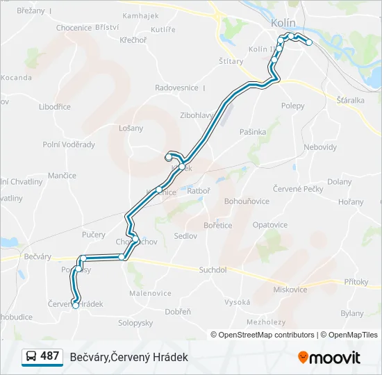 487  Line Map