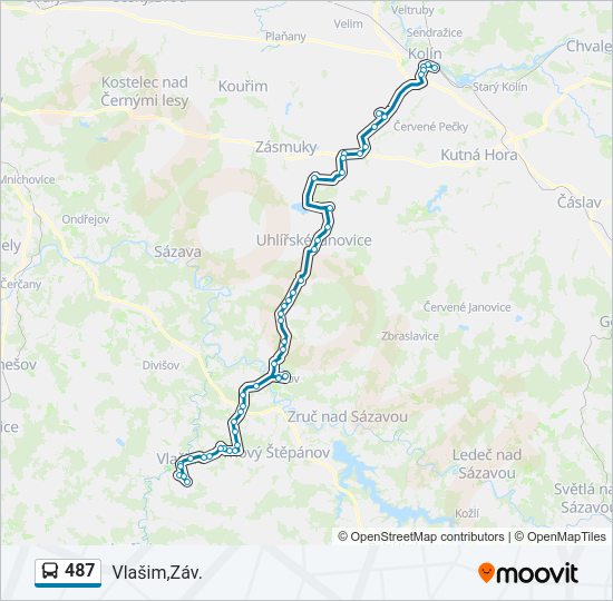  487: карта маршрута
