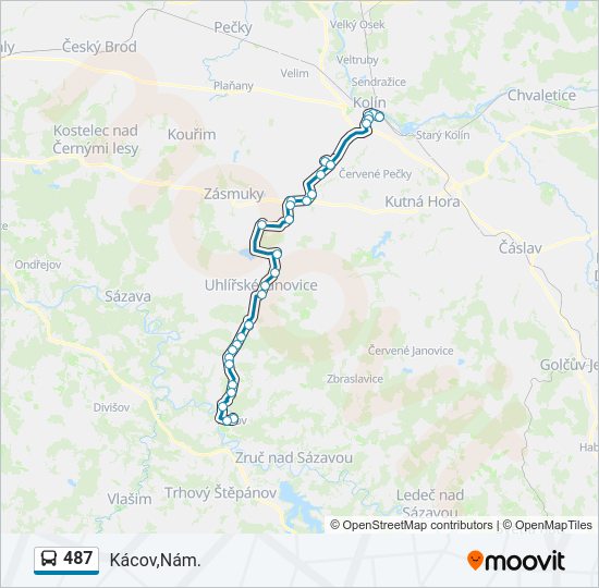  487: карта маршрута