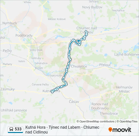 533  Line Map