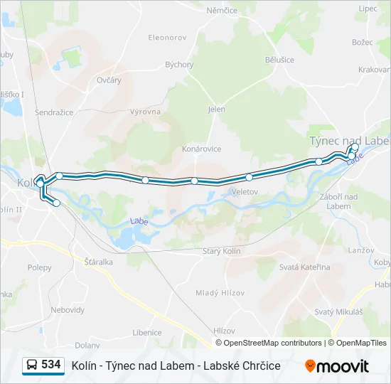 534  Line Map