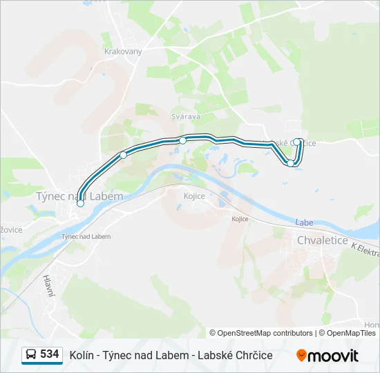 534  Line Map