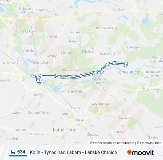 534  Line Map