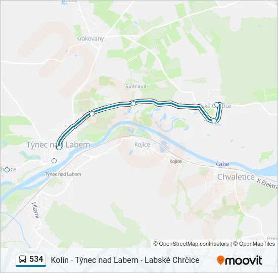534  Line Map