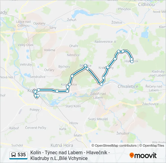 535  Line Map