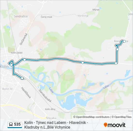535  Line Map