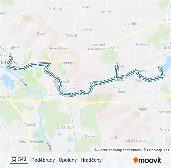 543  Line Map