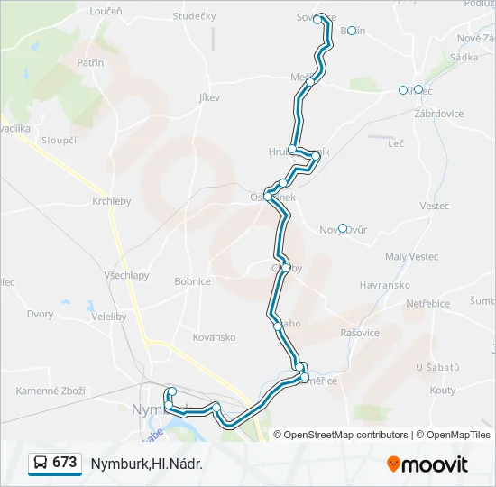 673  Line Map