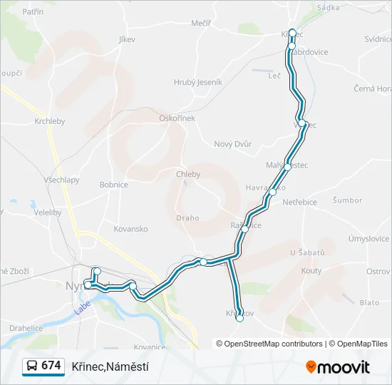 674  Line Map