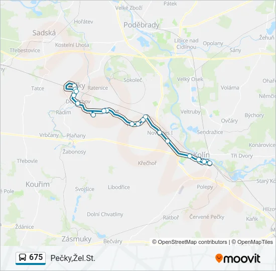 675  Line Map