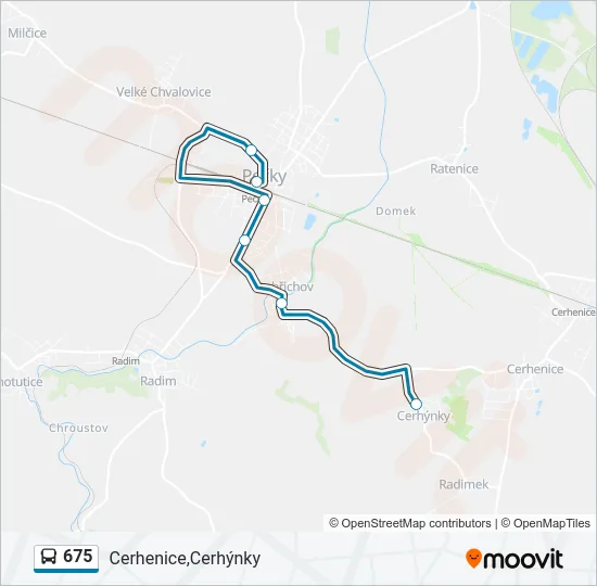 675  Line Map