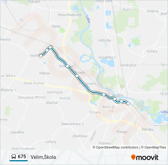 675  Line Map