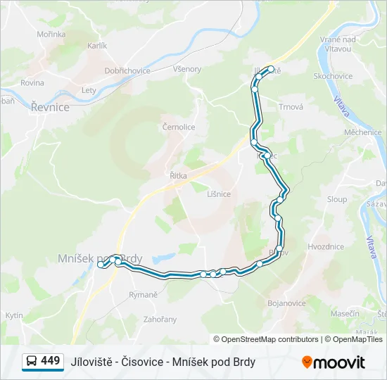 449  Line Map