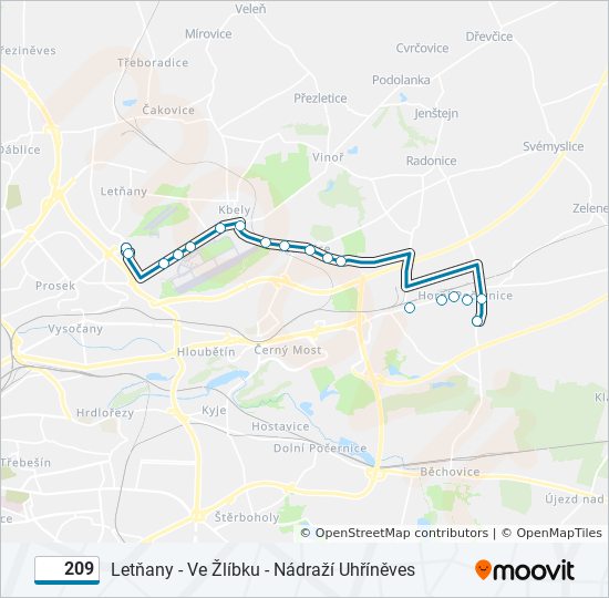 Автобус 209 маршрут остановки и расписание