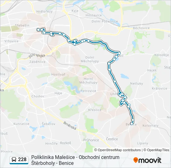 228  Line Map