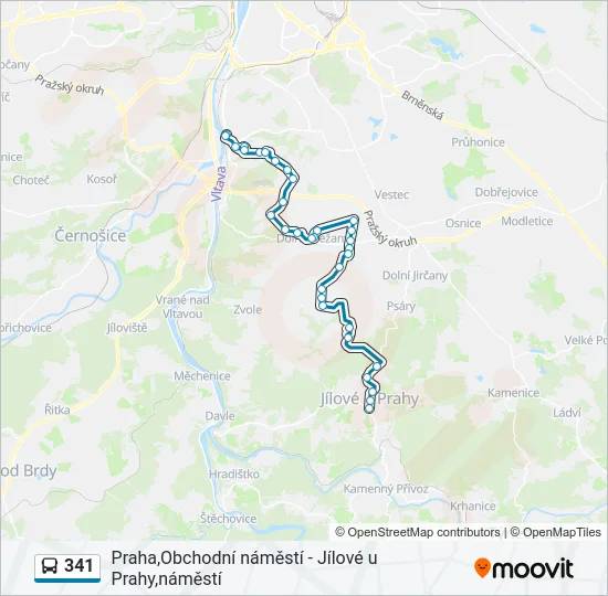 341  Line Map