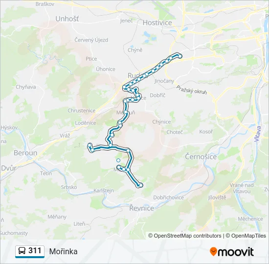 311  Line Map