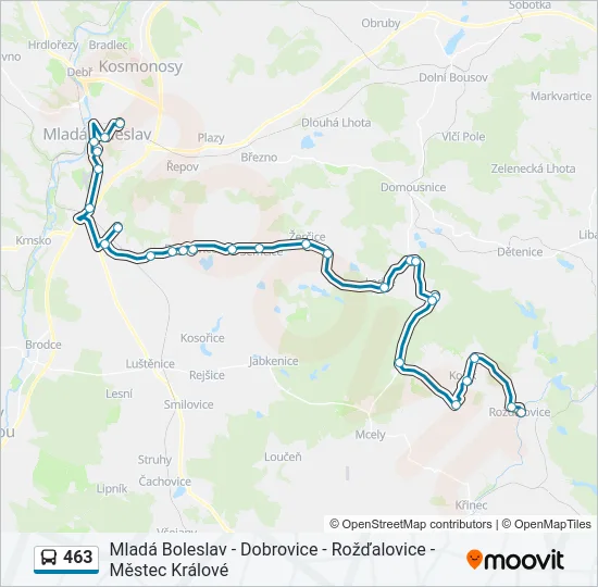 463  Line Map