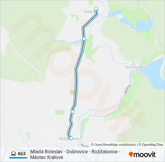 463  Line Map