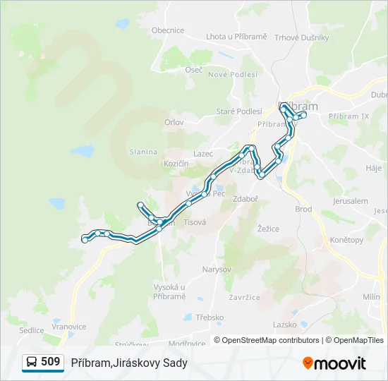 509  Mapa linky