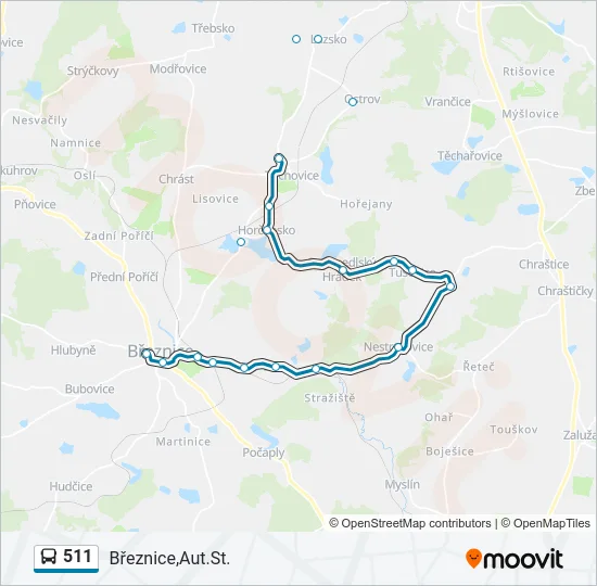 511  Line Map