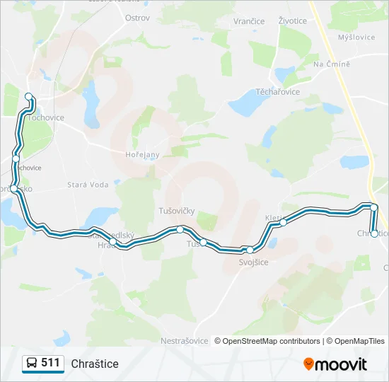 511  Line Map