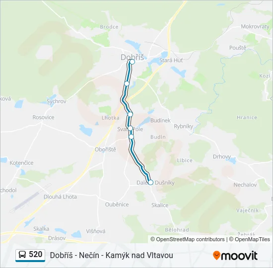 520  Line Map