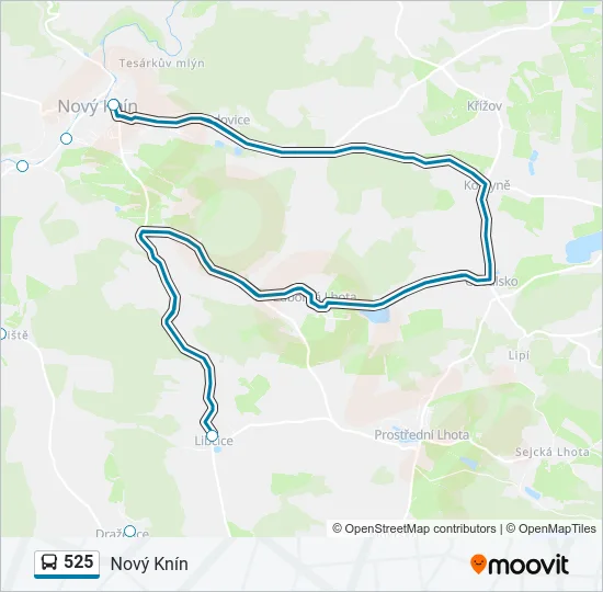 525  Line Map