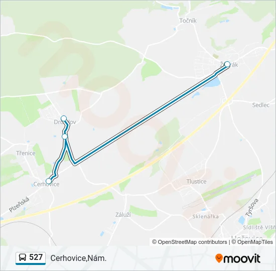 527  Line Map