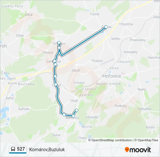 527  Line Map