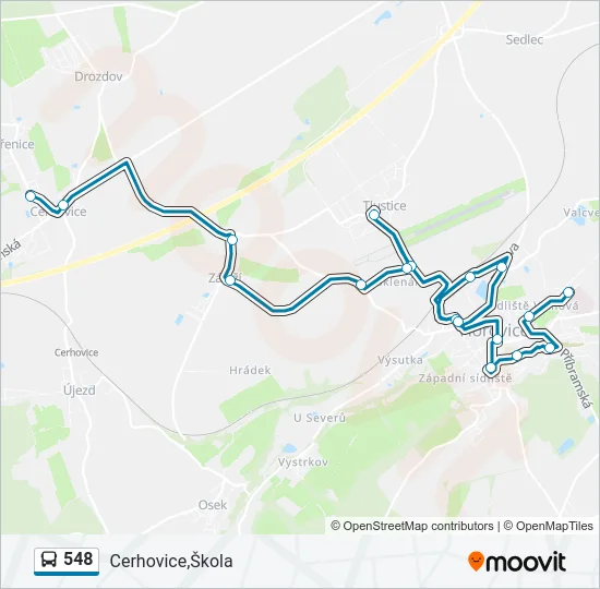 548  Line Map