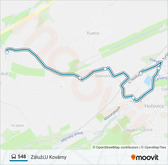 548  Line Map