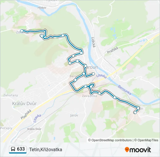 633  Line Map