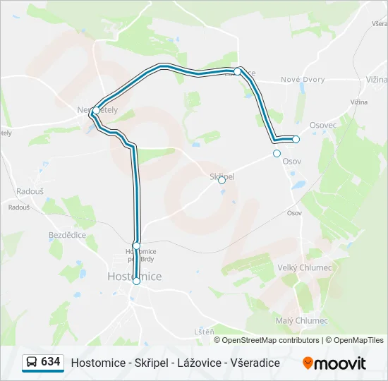 634  Line Map