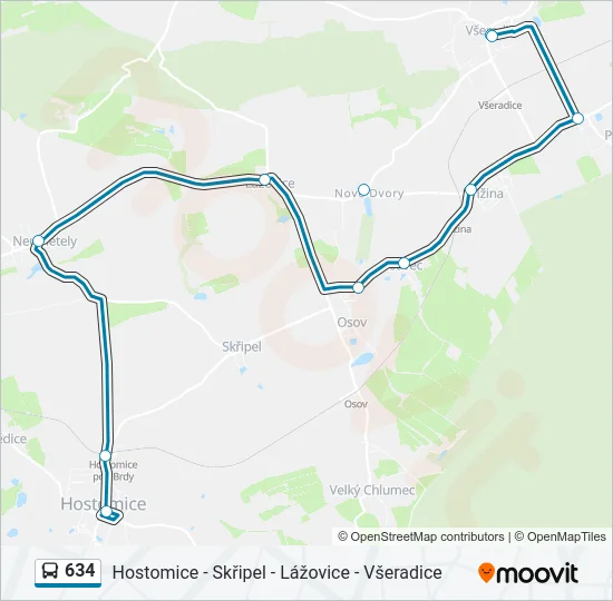 634  Line Map