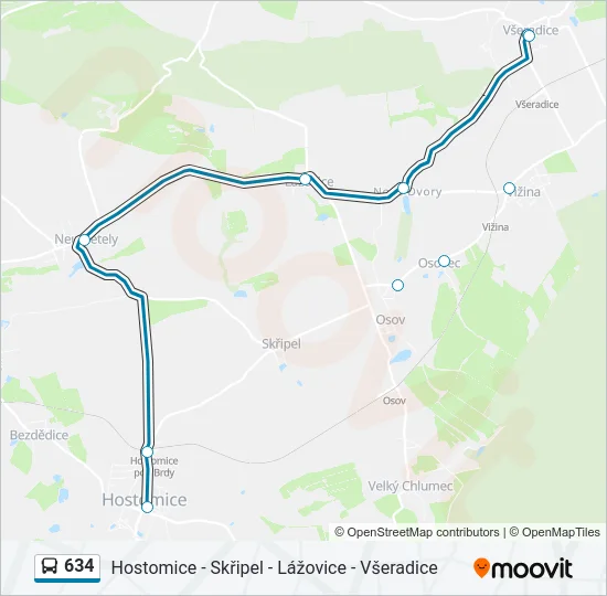 634  Line Map