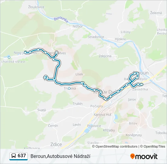 637  Line Map