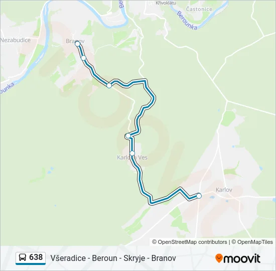 638  Line Map