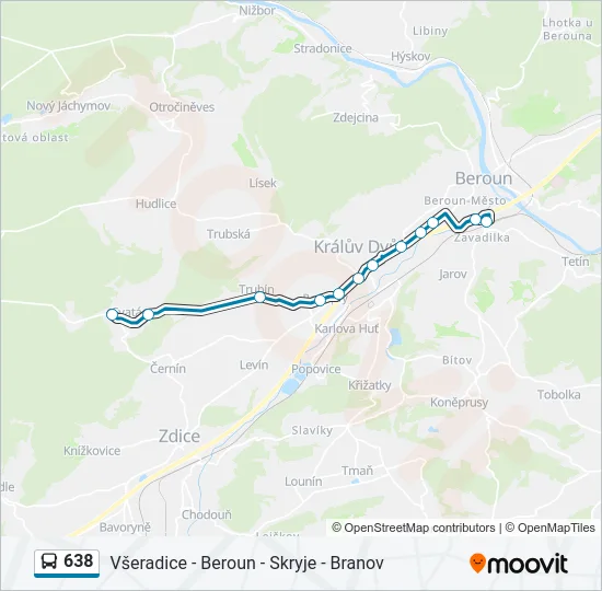 638  Line Map