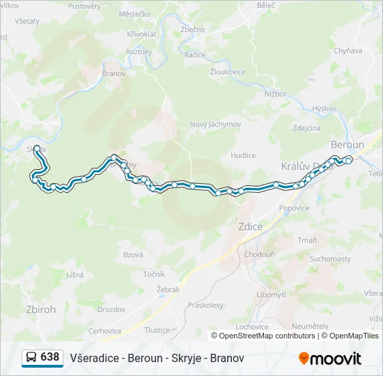 638  Line Map