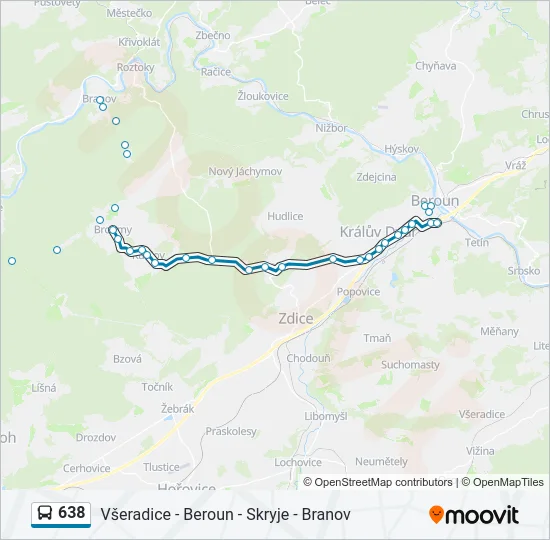 638  Line Map
