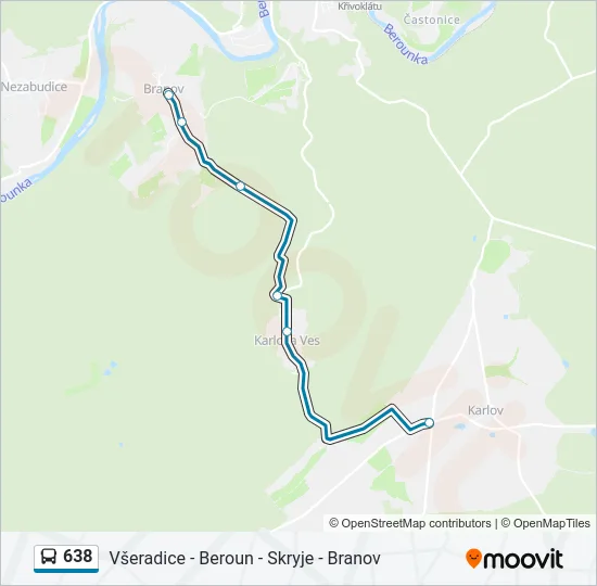 638  Line Map