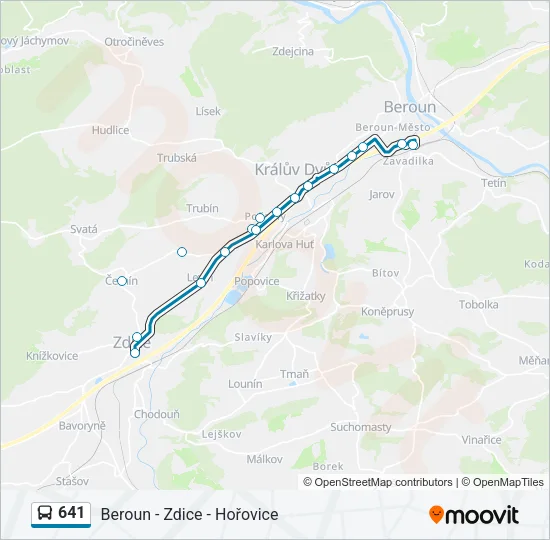 641  Line Map
