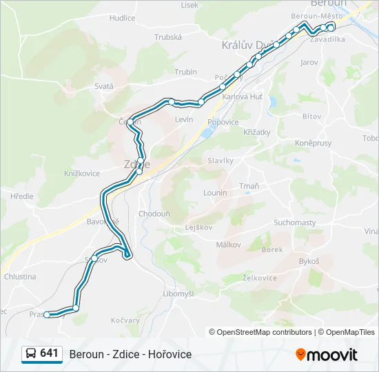 641  Line Map