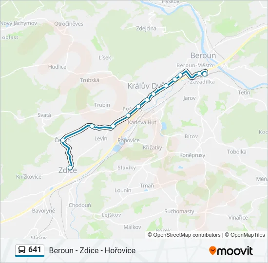 641  Line Map